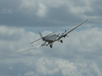 White plane