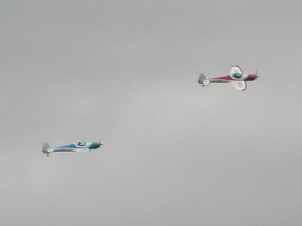 Blue and Pink planes