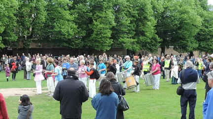 Start of procession