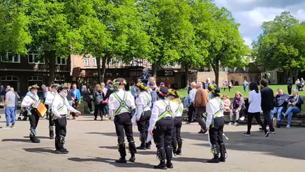 Singing Morris Dancers