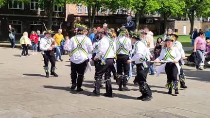 Singing Morris Dancers