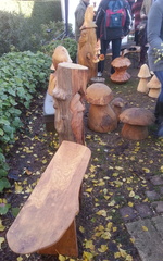 Wood sculptures