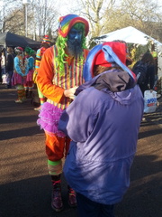 Blue man