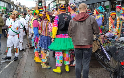 Molly and Morris dancers