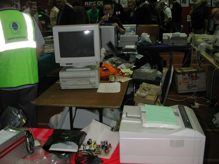 Charity stand