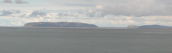 Looking south