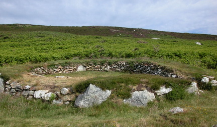 Hutbeneath a hill