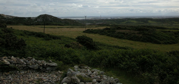 Across island