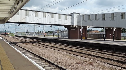 Train arriving
