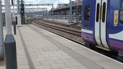 Trains leaving