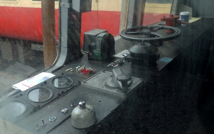 Cab of DMU