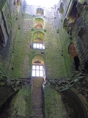 Inside the tower