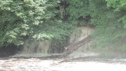 Smaller falls