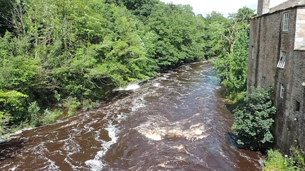Past the mill