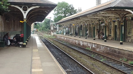 Train arriving