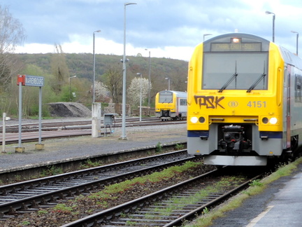 Train arriving