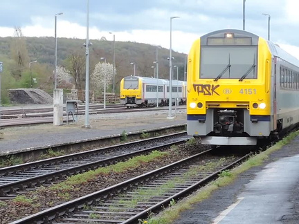 Train arriving