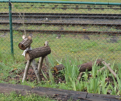 Wooden deer