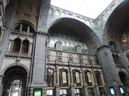 Inside the station