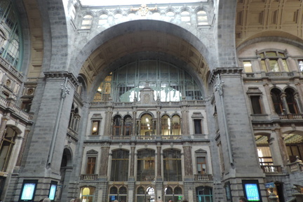 Inside the station