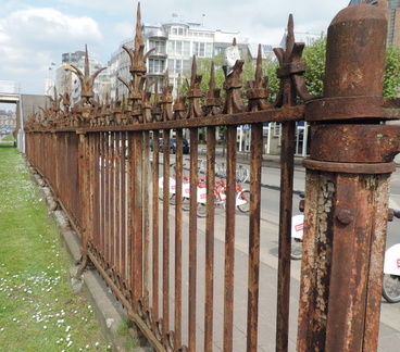 Rusty railings