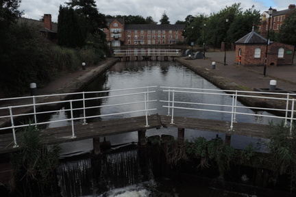 Along the canal