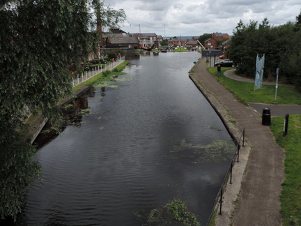 Over the canal