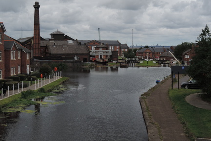 Over the canal