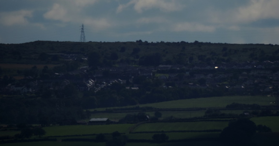 Distant village