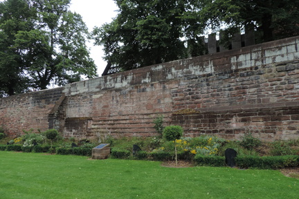 Damaged wall