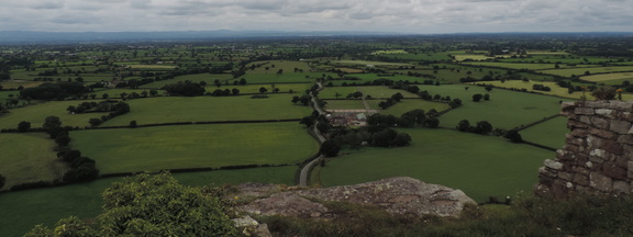 View from the wall