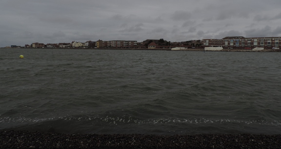 Across the lake