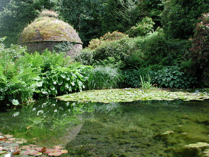 Dovecote by lake