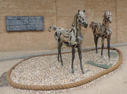 Driftwood horses