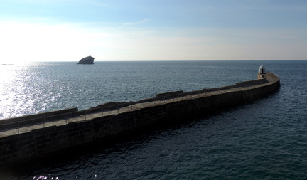 Out to sea