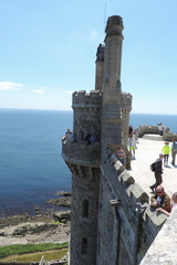 Along the wall