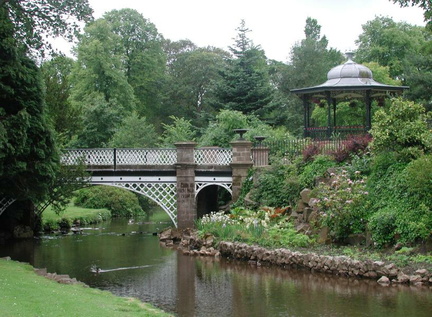 Bridge by bandstand