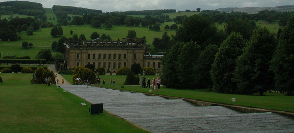 Cascade down to house