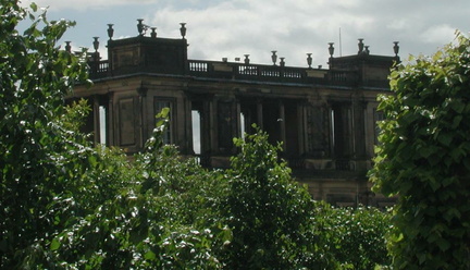 Tower and trees