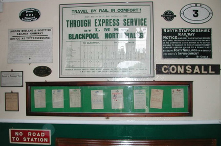 Wall with signs