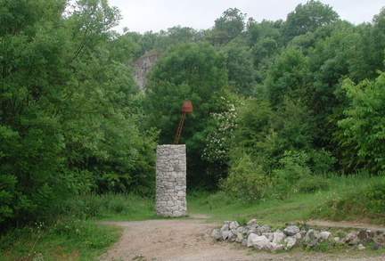Stones by cylinder