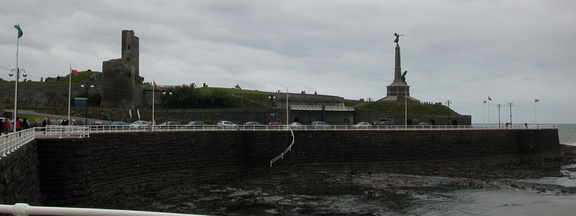 Castle and memorial