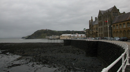 Along the front