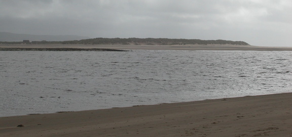 Over the estuary