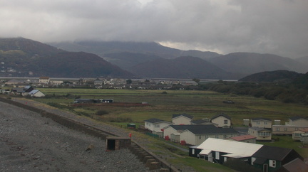 Clouds and mountains