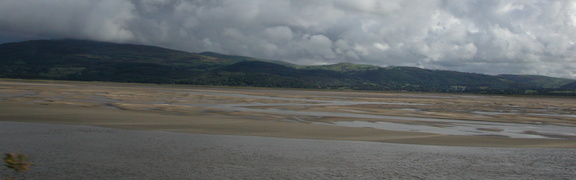 Across estuary