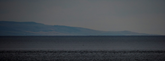 Distant coast