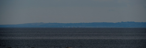 Distant coast
