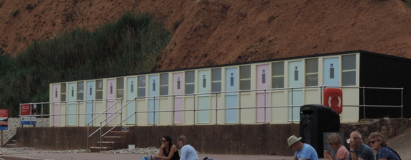 Beach huts