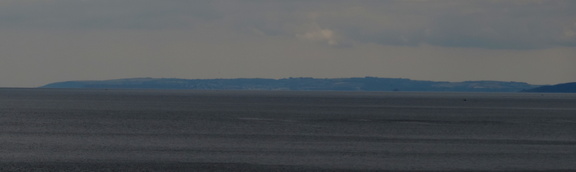 Distant coast